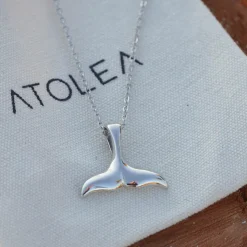 Atolea Jewelry Necklaces<Whale Tail Necklace
