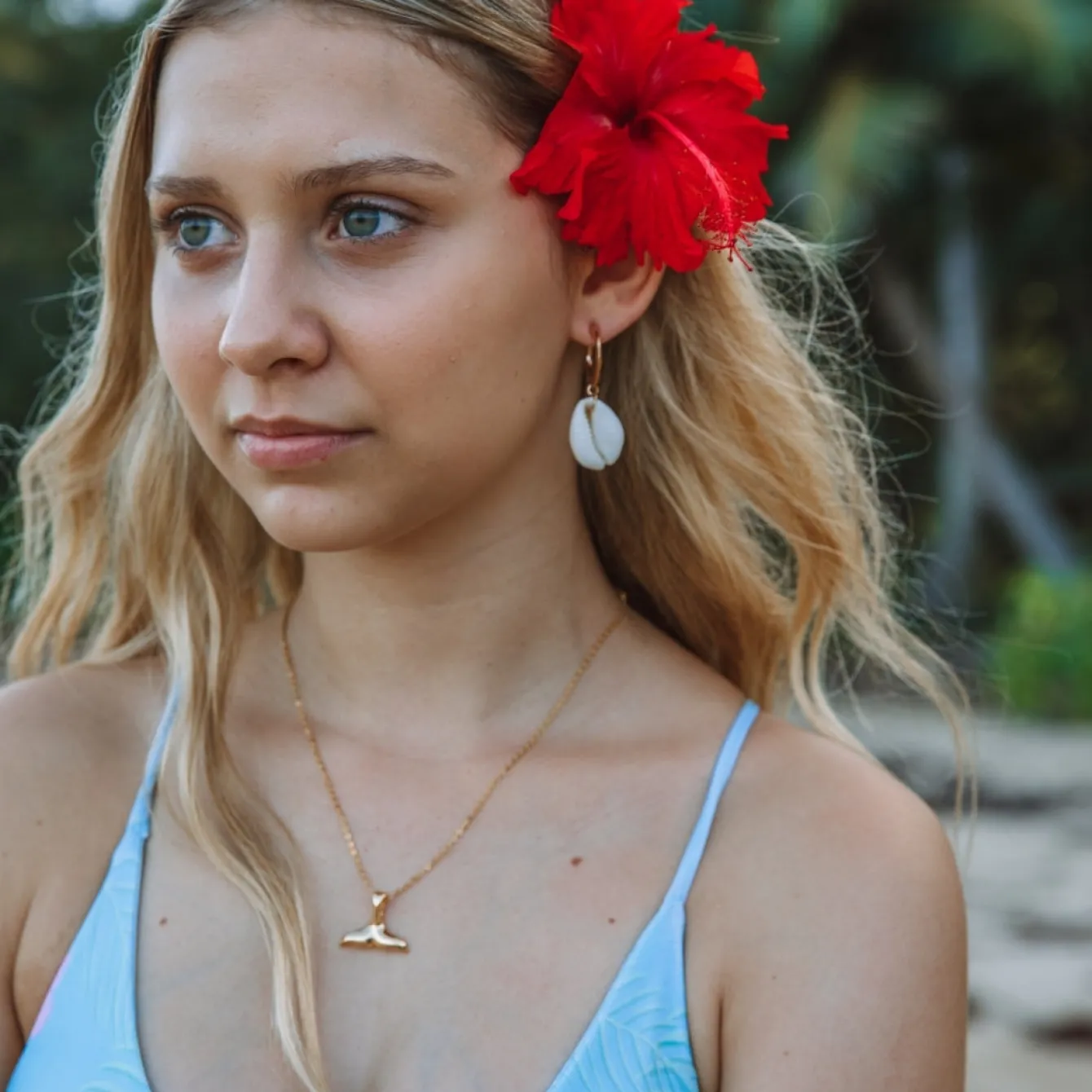 Atolea Jewelry Necklaces<Whale Tail Necklace