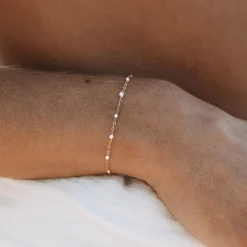 Atolea Jewelry Bracelets<White Beaded Bracelet