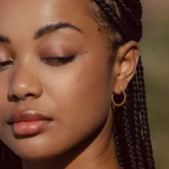 Atolea Jewelry Earrings<Yucatan Hoop Earrings