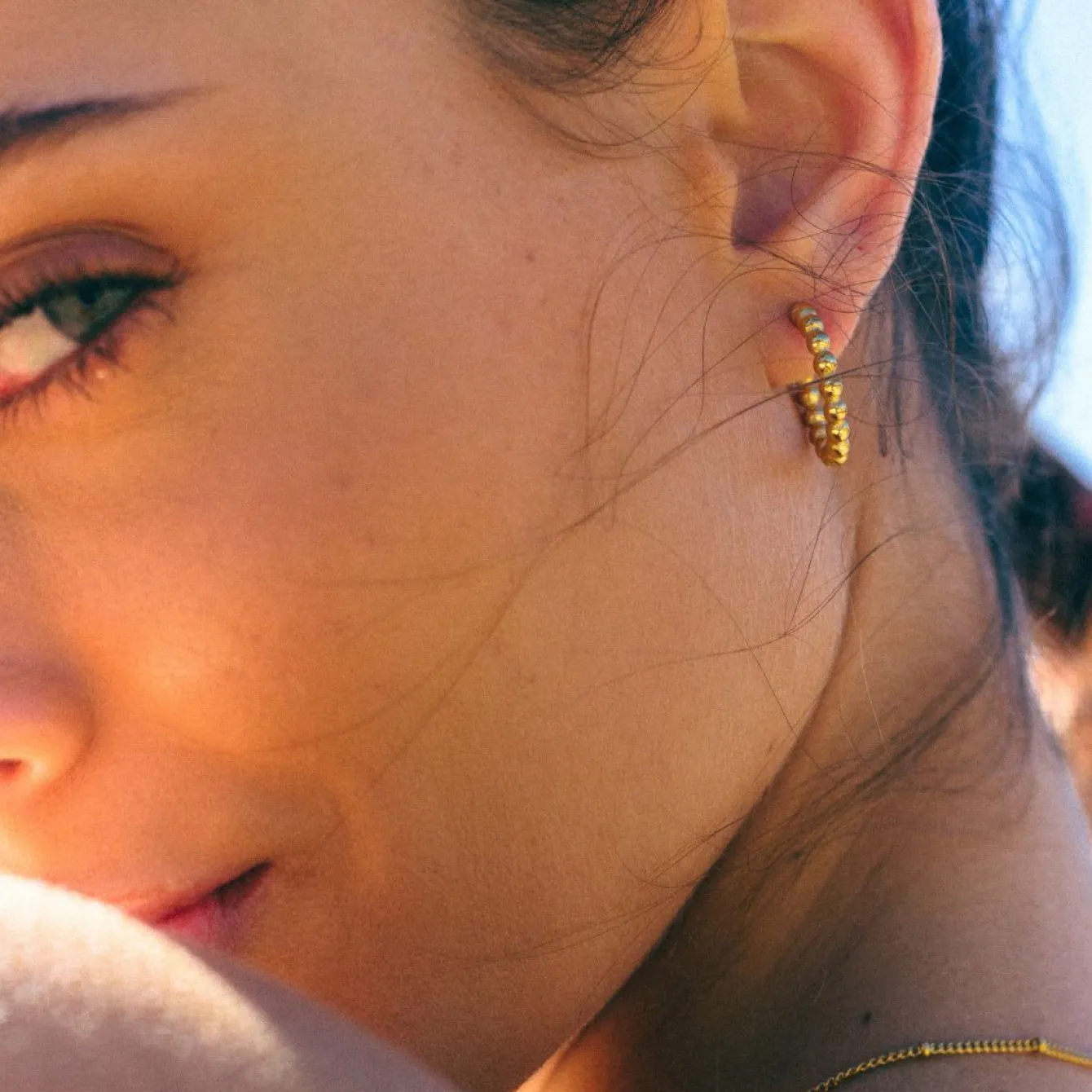 Atolea Jewelry Earrings<Yucatan Hoop Earrings