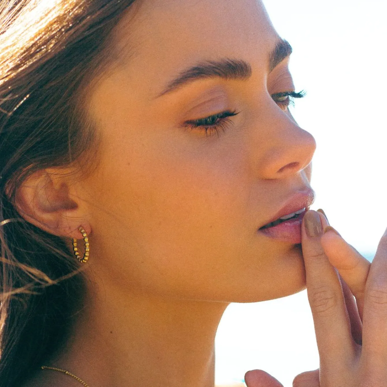 Atolea Jewelry Earrings<Yucatan Hoop Earrings